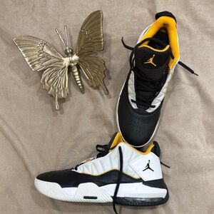 Nike Men's Air Jordan Stay Loyal White Taxi Black DB2884-107 - Size 10.5